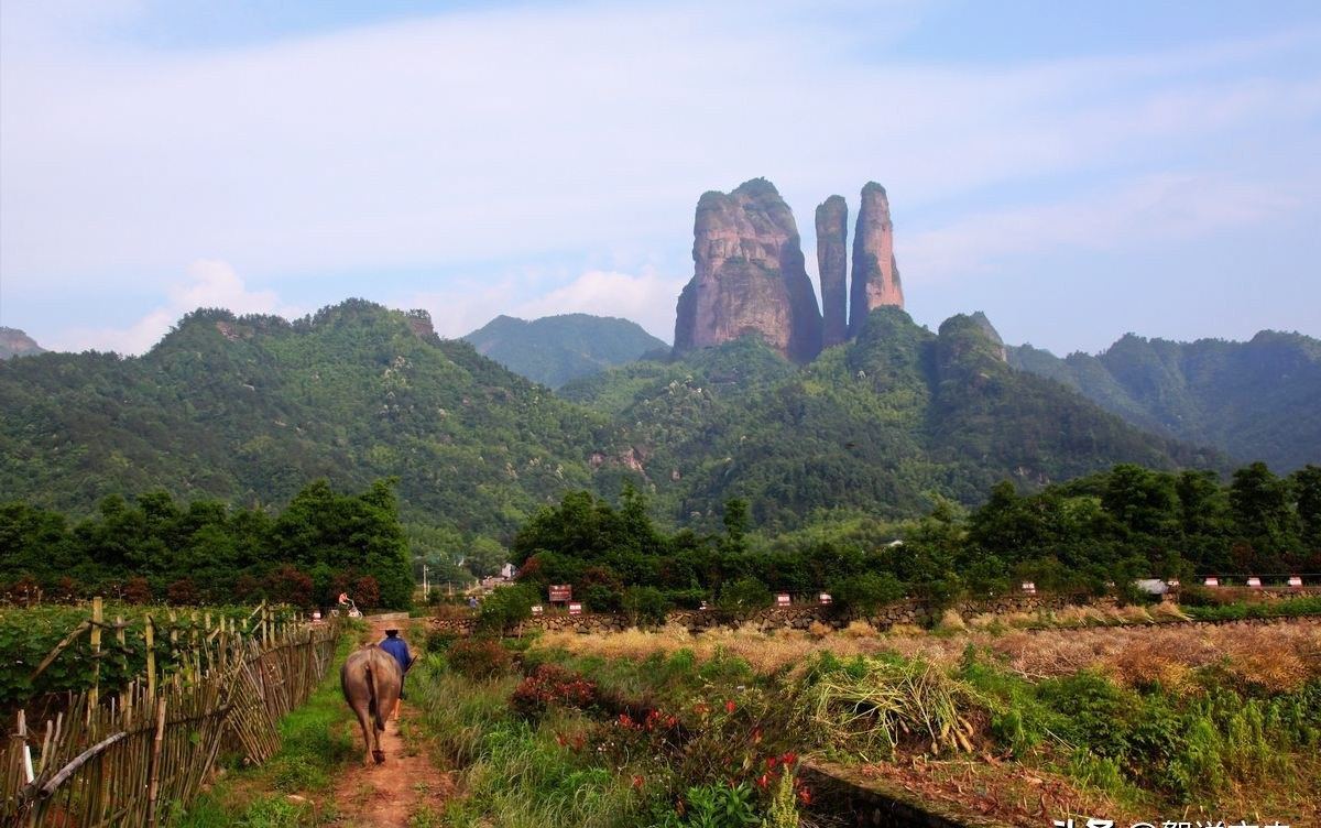 衢州市江郎山•廿八都旅游区三爿石田园实景