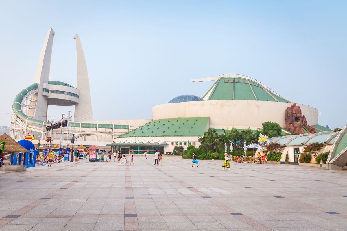 常州市环球恐龙城休闲旅游区恐龙馆实景
