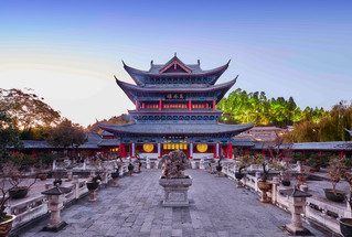 丽江市丽江古城景区木府实景