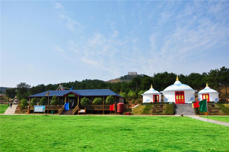 武汉市木兰文化生态旅游区木兰天池实景