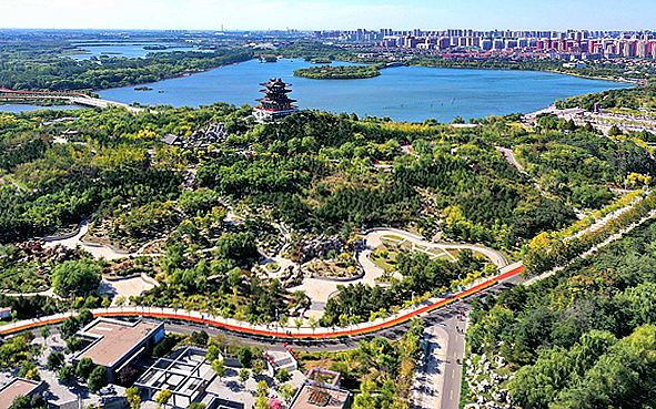 嘉兴市南湖旅游区南湖红船实景