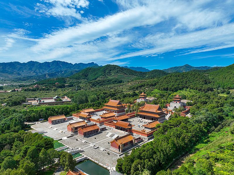 唐山市清东陵景区陵寝建筑实景