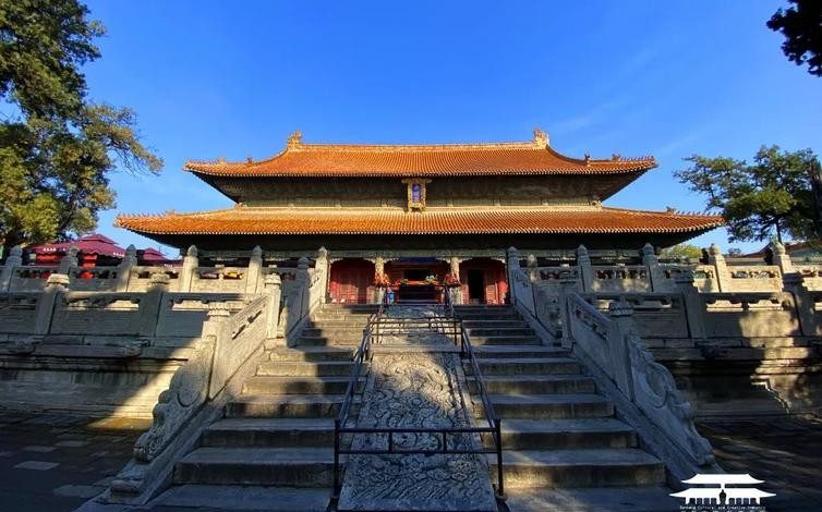 济宁市明故城三孔旅游区孔庙大成殿实景