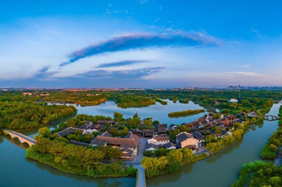 苏州市沙家浜－虞山尚湖旅游区沙家浜芦苇荡实景