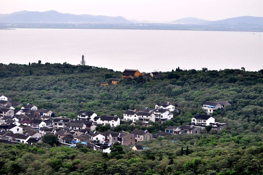 苏州市太湖旅游区太湖西山实景