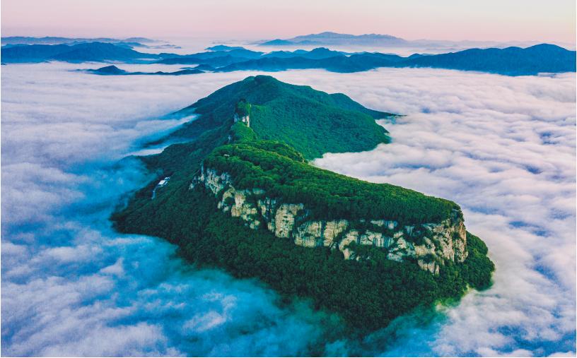 本溪市五女山景区山城实景