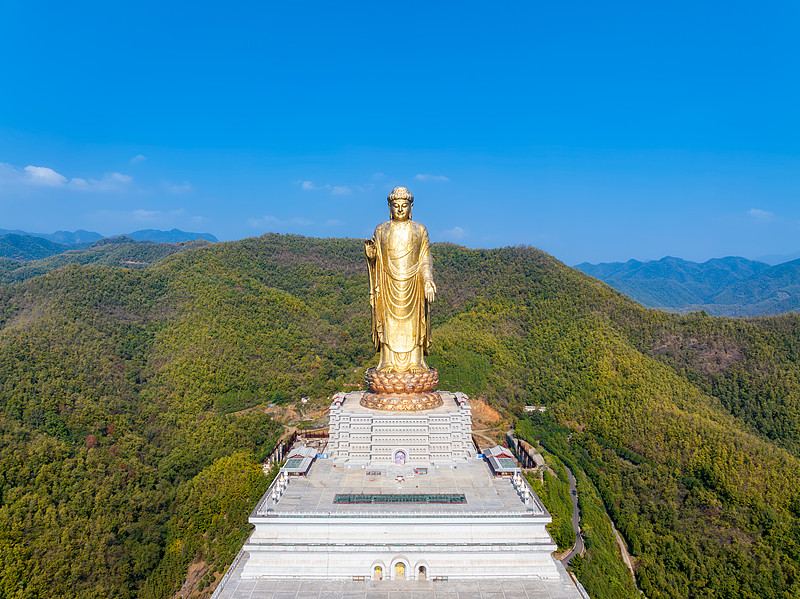 平顶山市尧山－中原大佛景区中原大佛实景