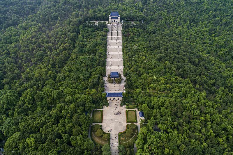 南京市钟山风景名胜区－中山陵园风景区陵寝中轴实景