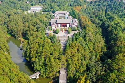 南充市朱德故里景区故里全景实景